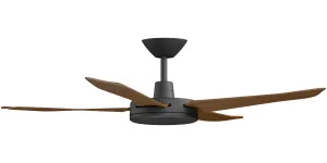 Calibo Enviro 52" (1320mm) DC Ceiling Fan and Remote Black & Koa by Calibo, a Ceiling Fans for sale on Style Sourcebook