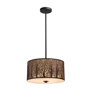 Aged Bronze and Amber CLA Autumn Pendant (E27) Large by Compact Lamps Australia, a Pendant Lighting for sale on Style Sourcebook