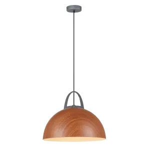 Natural CLA Legna Pendant Light (E27) Dome by Compact Lamps Australia, a Pendant Lighting for sale on Style Sourcebook