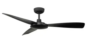 Brilliant Mascot 52" Indoor/Outdoor DC Ceiling Fan and Remote Matt Black by Brilliant, a Ceiling Fans for sale on Style Sourcebook