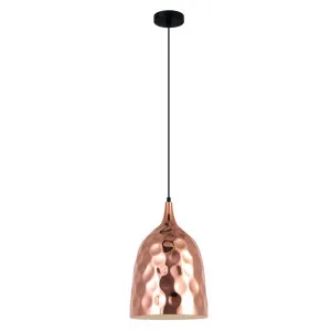 Copper CLA Koper Pendant (E27) Ellipse by Compact Lamps Australia, a Pendant Lighting for sale on Style Sourcebook