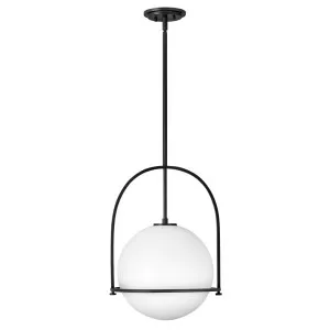 Hinkley Somerset Large Pendant Light (E27) Black by Hinkley, a Pendant Lighting for sale on Style Sourcebook