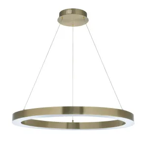 Brass Medine Mercator Ring LED Pendant Light Large by Mercator, a Pendant Lighting for sale on Style Sourcebook