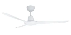 Ventair Spyda EC 56" (1400mm) Ceiling Fan with 20W LED Light White by Ventair, a Ceiling Fans for sale on Style Sourcebook