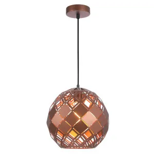 CLA Tuile Large Pendant (E27) Coffee by Compact Lamps Australia, a Pendant Lighting for sale on Style Sourcebook