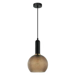 CLA Pelota Segmented Wine Glass Pendant (E27) Amber by Compact Lamps Australia, a Pendant Lighting for sale on Style Sourcebook