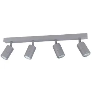 Eglo Fremantle 4 Light Tri-Colour LED Bar Light IP55 Silver by Eglo, a LED Lighting for sale on Style Sourcebook