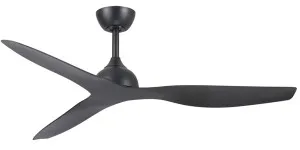 Claro Whisper 52" DC Ceiling Fan with Remote Black by Claro, a Ceiling Fans for sale on Style Sourcebook