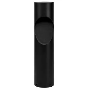 Havit Fedor Aluminium Black Round Bollard Light 24V Small by Havit, a Outdoor Lighting for sale on Style Sourcebook