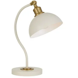 Telbix Brevik 1 Light Table Lamp Beige by Telbix, a Table & Bedside Lamps for sale on Style Sourcebook