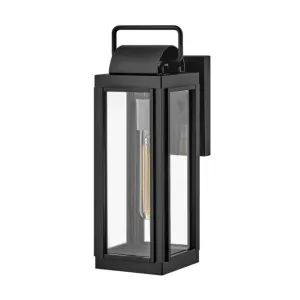 Hinkley Sag Harbor Small Wall Mount Lantern Black by Hinkley, a Outdoor Lighting for sale on Style Sourcebook