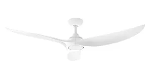 Hunter Pacific Evolve 52" (1320mm) EC/DC Indoor/Outdoor Ceiling Fan with Remote White by Hunter Pacific, a Ceiling Fans for sale on Style Sourcebook