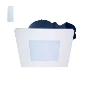 Ventair Airbus EC 500 Energy Efficient White Exhaust Fan With 14W LED Light Square by Ventair, a Exhaust Fans for sale on Style Sourcebook