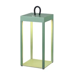 Telbix Sotra Rechargeable LED Table Lamp Green by Telbix, a Table & Bedside Lamps for sale on Style Sourcebook