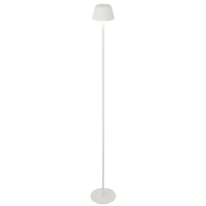 Telbix Briana Rechargeable LED Floor Lamp White by Telbix, a Floor Lamps for sale on Style Sourcebook