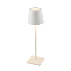 Telbix Clio Rechargeable LED Table Lamp White by Telbix, a Table & Bedside Lamps for sale on Style Sourcebook