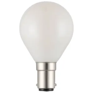 Eglo 4W B15 Dimmable LED Fancy Round Frosted Globe Cool White by Eglo, a LED Lighting for sale on Style Sourcebook