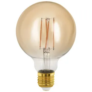 Eglo 4W E27 Dimmable LED G95 Sphere Clear Glass Globe 1700k by Eglo, a LED Lighting for sale on Style Sourcebook