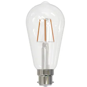 Eglo 7.5W B22 Dimmable LED Pear Clear Glass Globe Warm White by Eglo, a LED Lighting for sale on Style Sourcebook