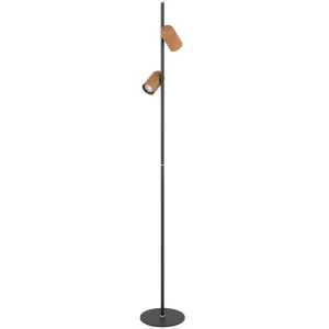 Telbix Kindle Floor Lamp Black by Telbix, a Floor Lamps for sale on Style Sourcebook