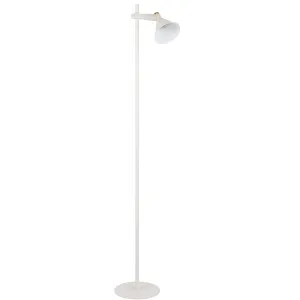 Telbix Rosner Floor Lamp White by Telbix, a Floor Lamps for sale on Style Sourcebook