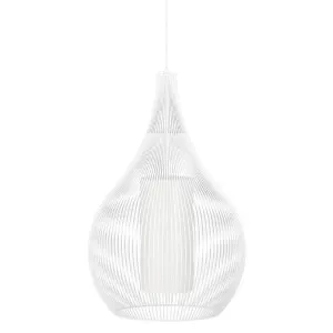 Eglo Razoni 1 Pendant Light White by Eglo, a Pendant Lighting for sale on Style Sourcebook