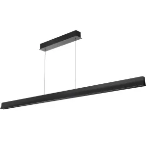 Telbix 1 Light Lucid LED Pendant Light Black by Telbix, a Pendant Lighting for sale on Style Sourcebook