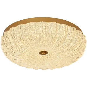 Calibo Allure Crystalline 400mm Ceiling Light Gold by Calibo, a Lighting for sale on Style Sourcebook