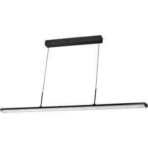 Calibo Dazzle 1500mm Linear LED Pendant Light Black by Calibo, a Pendant Lighting for sale on Style Sourcebook