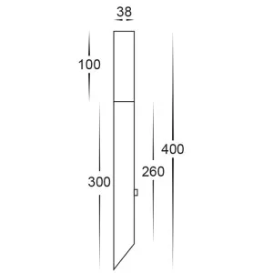 316 Stainless Steel Vidro LED Garden Spike Light 12v G4 Cool White by Havit, a Outdoor Lighting for sale on Style Sourcebook