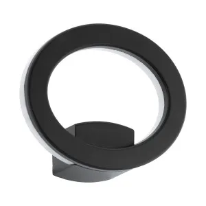 Eglo Emollio 10W LED IP44 Exterior Wall Light Anthracite by Eglo, a Outdoor Lighting for sale on Style Sourcebook