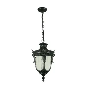 Lode Wellington Antique Black Pendant Light Large Chain by Lode International, a Pendant Lighting for sale on Style Sourcebook