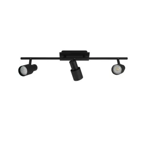 Eglo Davida 2 Black Adjustable LED GU10 Spotlight 3 Light by Eglo, a LED Lighting for sale on Style Sourcebook