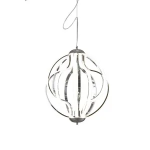 Illuminati Novara Chrome CCT LED Pendant Light Small by Illuminati, a LED Lighting for sale on Style Sourcebook