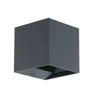 Eglo Calpino IP54 Outdoor LED Wall Light Black by Eglo, a Outdoor Lighting for sale on Style Sourcebook