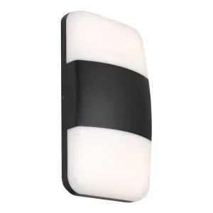 Cougar Umin 5W LED Exterior Wall Light IP65 Black by Cougar, a Outdoor Lighting for sale on Style Sourcebook