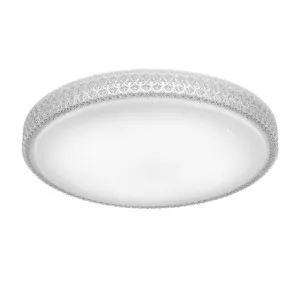 Telbix Amelia Round 50W Tri-Colour LED CTC Light Chrome and Opal by Telbix, a LED Lighting for sale on Style Sourcebook