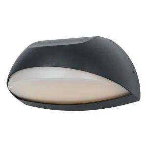 Telbix Joss 12W LED IP54 Exterior Bunker Wall Light 4000K Cool White by Telbix, a Outdoor Lighting for sale on Style Sourcebook