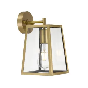 Brass Cantena Telbix Vintage Wall Light (E27) Small by Telbix, a Wall Lighting for sale on Style Sourcebook