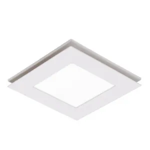 Martec White Flow Square Exhaust Fan With 12W Tri-Colour LED Light Small by Martec, a Exhaust Fans for sale on Style Sourcebook