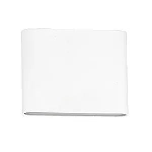 White Lisse Up/Down Exterior Wall Light IP54 6W Tri Colour by Havit, a Outdoor Lighting for sale on Style Sourcebook