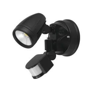 Eglo Chopper 15W Tri Colour Adjustable LED IP54 Exterior Spot Light with Sensor Black by Eglo, a Outdoor Lighting for sale on Style Sourcebook