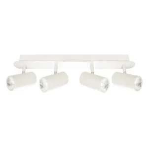 Cougar Urban White Adjustable LED Bar Light 4 Light by Cougar, a LED Lighting for sale on Style Sourcebook