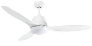 Martec Elite (1200mm) 48" Ceiling Fan With ABS Blades And 20W LED CCT Dimmable Light White by Martec, a Ceiling Fans for sale on Style Sourcebook