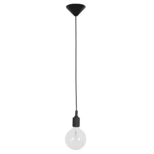 Pen Silicone Pendant E27 Cord Set Black by Compact Lamps Australia, a Lighting for sale on Style Sourcebook