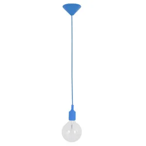 Pen Silicone Pendant E27 Cord Set Blue by Compact Lamps Australia, a Lighting for sale on Style Sourcebook