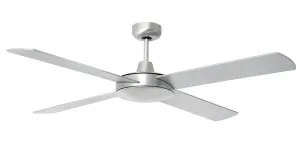 Tempest 52" Timber Bladed Ceiling Fan Brushed Aluminium by Brilliant, a Ceiling Fans for sale on Style Sourcebook