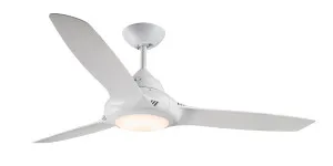 Deka EVO 2 58" 1470mm Indoor/Outdoor Ceiling Fan with Light White by Deka, a Ceiling Fans for sale on Style Sourcebook