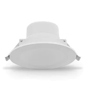 Atom 8W Flush Lens IP44 LED Dimmable Fixed Downlight White - Warm White by Atom Lighting, a LED Lighting for sale on Style Sourcebook