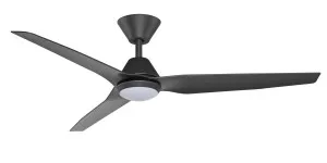 Fanco Smart Infinity-iD 54" (1370mm) DC Ceiling Fan With 18W Dimmable CCT LED Light & Remote Black by Fanco, a Ceiling Fans for sale on Style Sourcebook